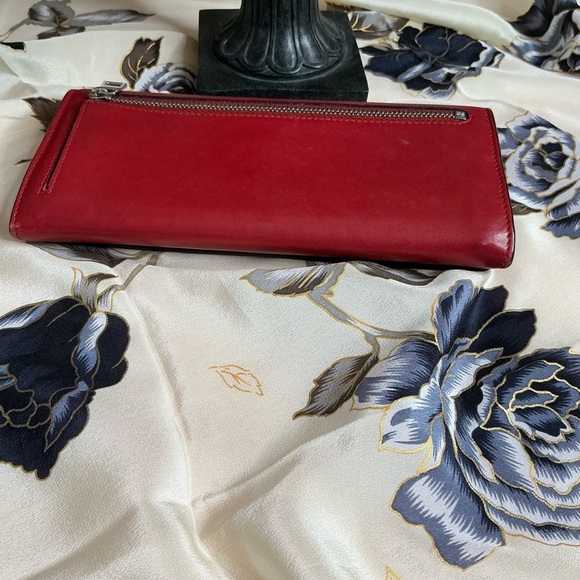 Loewe Red Leather Wallet - Picture 3 of 9